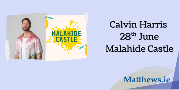 Calvin Harris (Malahide Castle)