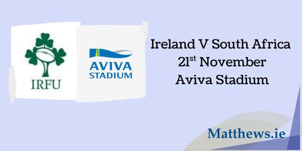 Ireland vs South Africa (November 2026)